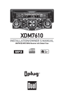 Dual XDM-7610-Owners-Manual 